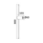 Απλίκα Tiny 16w 1160lm 3000k Χρυσή – BH07-04106