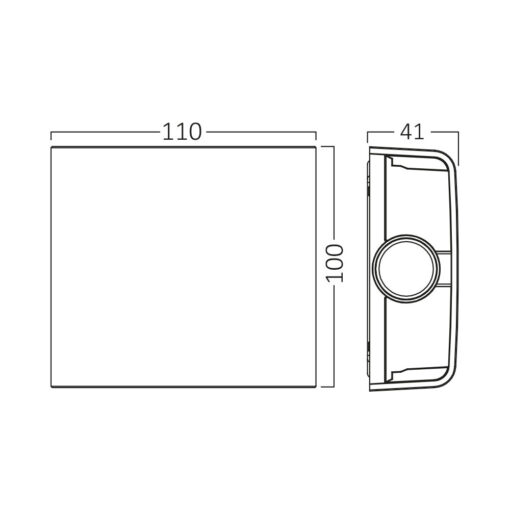 Απλίκα led “Vector” 2w CCT IP65 – BG38-03182