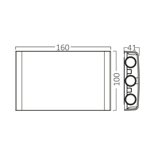 Απλίκα led “Vector” 6w CCT IP65 – BG38-03380