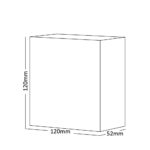 BRY-VEKTA-A-WL.2-WHT-2x2W-IP65-WALL LIGHT – BG38-00010