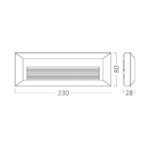 Απλίκα led “Vektra” 3w 180lm CCT – BG38-01982