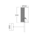 Απλίκα 1 x E14 – BV03-00022