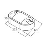 Απλίκα led “Walls” 15w IP65 1450lm 3000k – BG38-00902