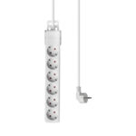 Πολύπριζο Xline 6Θ. 3X1,5mm 3m Καλώδιο Με Βάση Στήριξης – BY72-00063