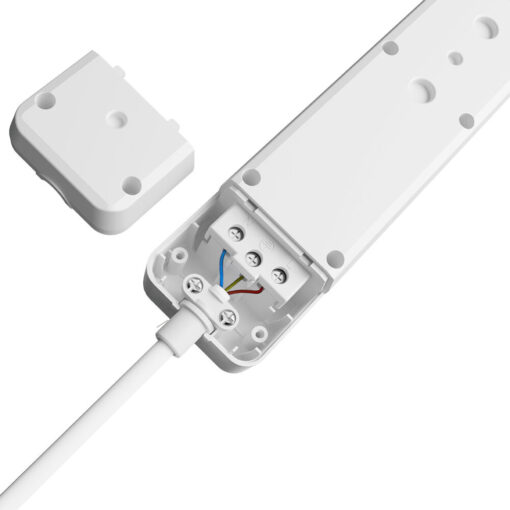 Πολύπριζο Xline 6Θ. 3X1,5mm 3m Καλώδιο Με Βάση Στήριξης – BY72-00063