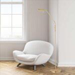 Δαπέδου led “CORY” 8w 600lm 150cm χρυσό ματ – 3321.01.32.6000