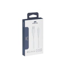 Rivacase Flat USB 2.0 Cable USB-C 1.2m (WT12) ΛΕΥΚΟ – 2-DVPS6002WT12