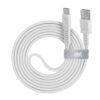 Rivacase Flat USB 2.0 Cable USB-C 1.2m (WT12) ΛΕΥΚΟ – 2-DVPS6002WT12