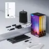 Smart Wi-Fi LED RGBICWW Φωτιστικό Δαπέδου Μαύρο με Ηχέιο H6079 Govee 1.SH.01.G066
