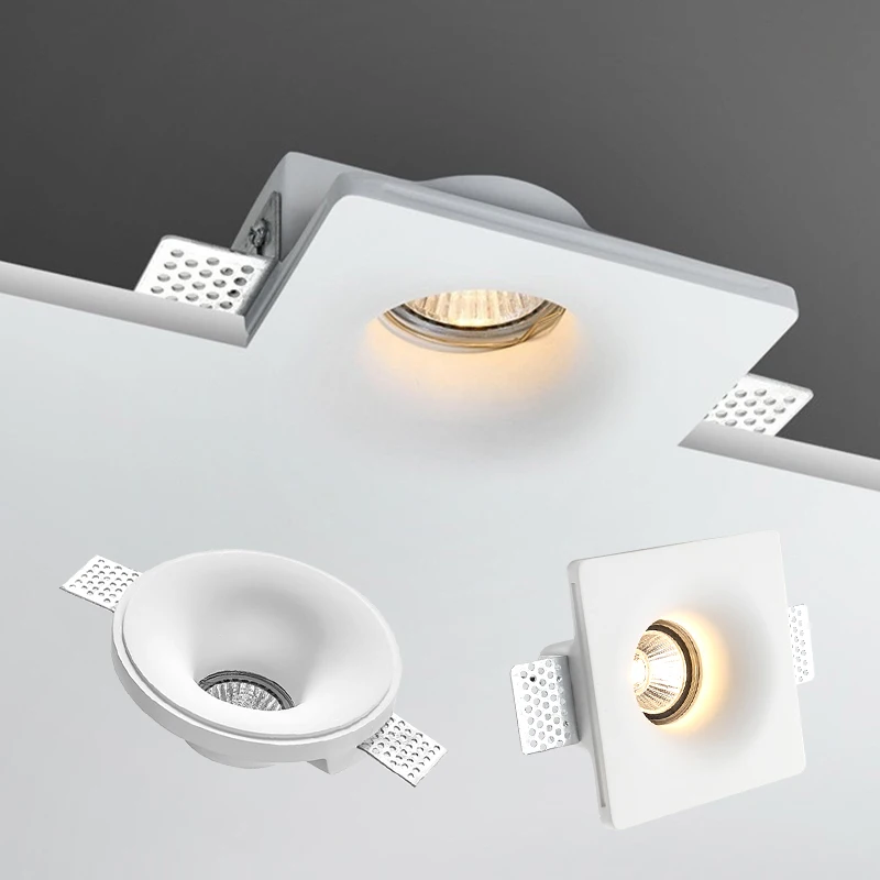 Νέες Γύψινες Βάσεις Σποτ 💡✨ Κομψός Φωτισμός σε Super Τιμές!