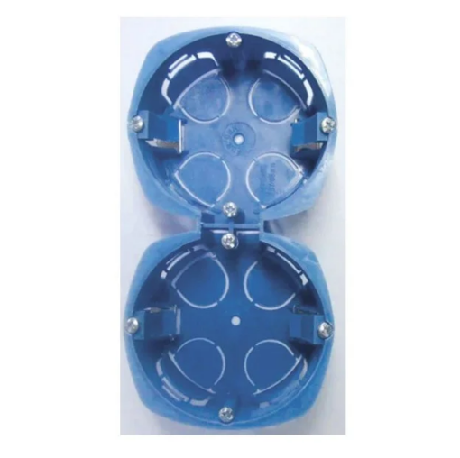 Κουτί Χωνευτό Γυψοσανίδας 2 Θέσεων 67/68-71mm Kassinakis – 60992010