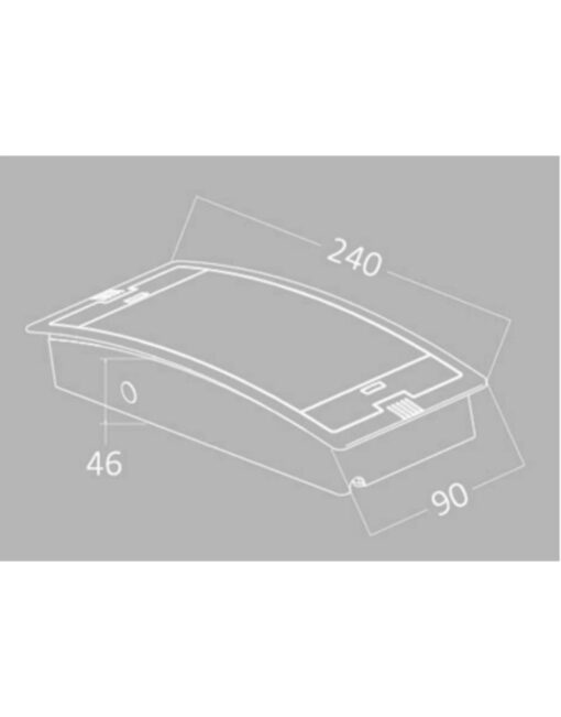 Φωτιστικό Ασφαλείας LED Επαναφορτιζόμενο 3W 6500Κ Συνεχούς & Μη Συνεχούς Λειτουργίας65 – 2-U015851
