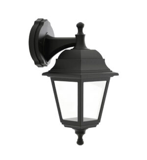 Επιτοίχιο Φαναράκι Up & Down Μαύρο IP44 Εξωτερικού Χώρου Heronia – 42-0022