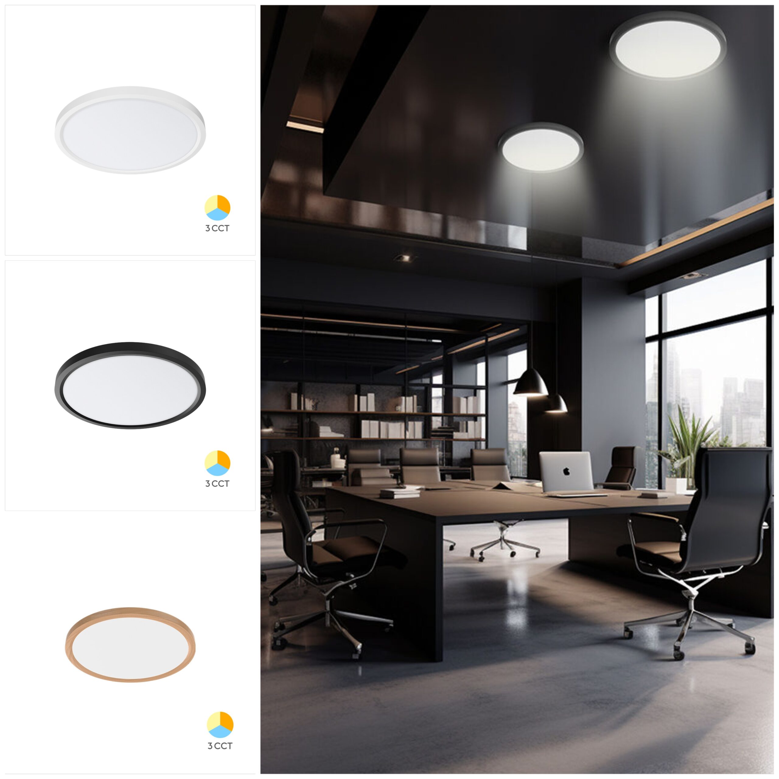 ✨ Νέες Πλαφονιέρες Braytron Jade Slim | CCT | 3 αποχρώσεις