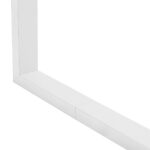 GLOBOSTAR® ALP-CORNER-SIDE90 LUMILINE 61766 Επιφανειακό / Κρεμαστό Προφίλ Αλουμινίου Γωνία με Λευκό Γαλακτερό Πατητό Κάλυμμα για Ταινίες LED IP20 – Λευκό Ματ – Μ30 x Π3.5 x Υ7cm