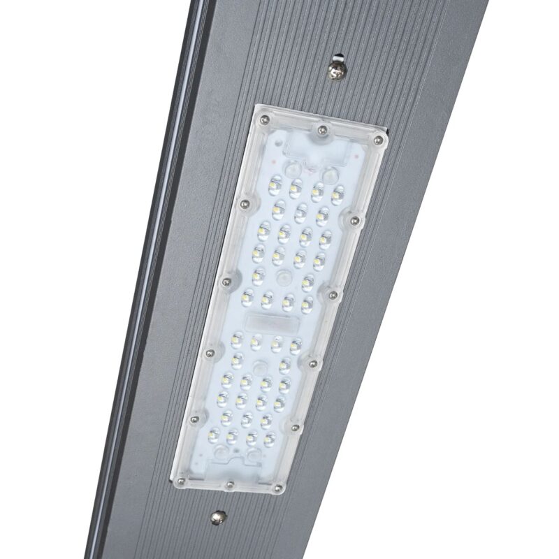 GLOBOSTAR® ZAPOPAN 90838 Φωτιστικό Urban Light Πλατείας/Πάρκου LED 30W 4080lm 120° AC 220-240V Αδιάβροχο IP65 IK09 Φυσικό Λευκό 5000K – LUMILEDs SMD Chip & MEANWELL Driver – Γκρι Ανθρακί – Μ75 x Π14 x Υ360cm – 5 Χρόνια Εγγύηση
