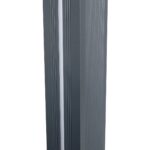 GLOBOSTAR® ZAPOPAN 90838 Φωτιστικό Urban Light Πλατείας/Πάρκου LED 30W 4080lm 120° AC 220-240V Αδιάβροχο IP65 IK09 Φυσικό Λευκό 5000K – LUMILEDs SMD Chip & MEANWELL Driver – Γκρι Ανθρακί – Μ75 x Π14 x Υ360cm – 5 Χρόνια Εγγύηση