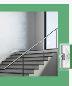 Φωτιστικό Ασφαλείας Συνεχούς & Μη Λειτουργίας LED 3W Επιτοίχιο IP65 90min Ψυχρό Λευκό 6500K Eurolamp – 145-28120