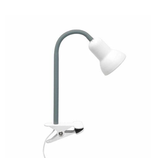 GloboStar® TAVOLO 204-0152 Παιδικό Eπιτραπέζιο Φωτιστικό Μονόφωτο 1 x E14 IP20 Πράσινο & Λευκό – Μ11 x Π9 x Υ35cm