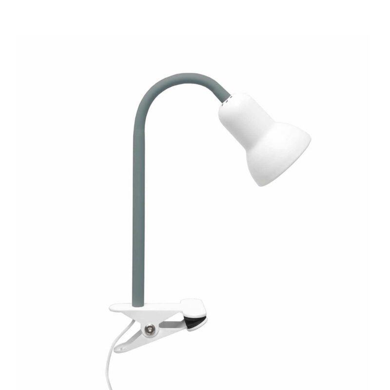 GloboStar® TAVOLO 204-0152 Παιδικό Eπιτραπέζιο Φωτιστικό Μονόφωτο 1 x E14 IP20 Πράσινο & Λευκό – Μ11 x Π9 x Υ35cm