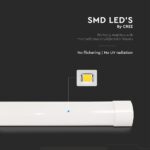 LED Πρισματικό Γραμμικό Φωτιστικό 120cm 40W V-TAC CREE Chip 4300lm 120° Θερμό 3000K – 203506