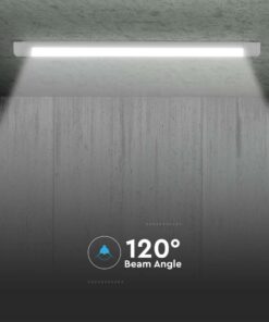 LED Πρισματικό Γραμμικό Φωτιστικό 120cm 40W V-TAC CREE Chip 4300lm 120° Θερμό 3000K – 203506