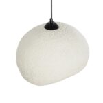 GLOBOSTAR® STONE 204-0124 Μοντέρνο Κρεμαστό Φωτιστικό Οροφής με Ντουί 1 x E27 AC 220-240V IP20 – Γκρι – Μ35 x Π31 x Υ26cm