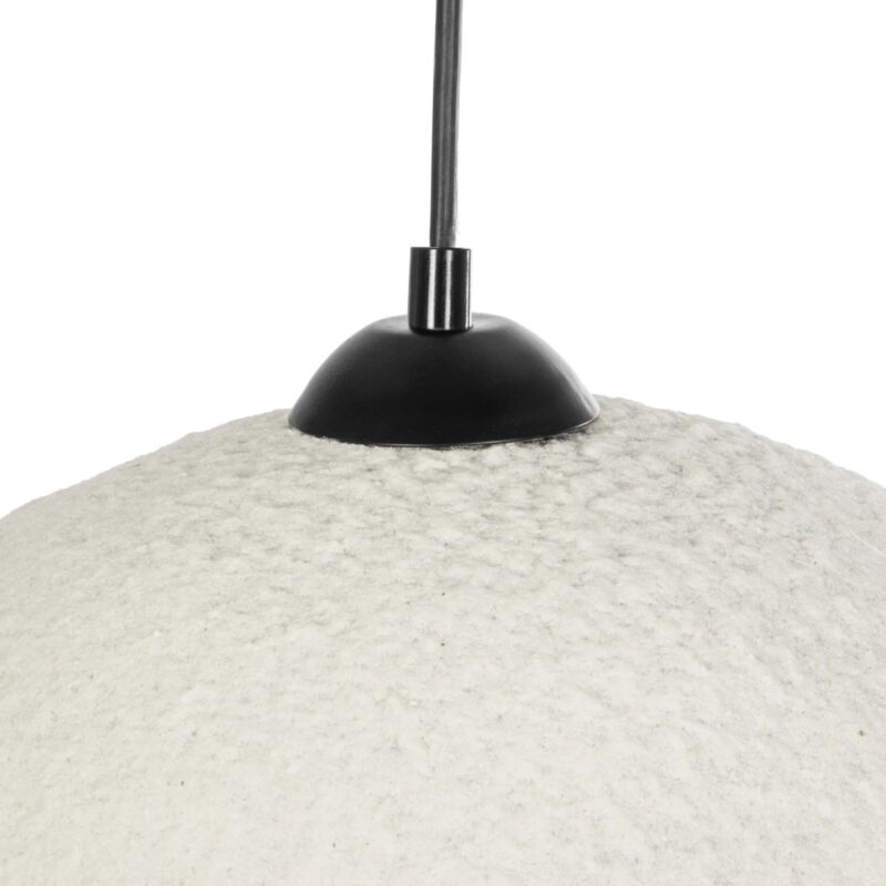 GLOBOSTAR® STONE 204-0124 Μοντέρνο Κρεμαστό Φωτιστικό Οροφής με Ντουί 1 x E27 AC 220-240V IP20 – Γκρι – Μ35 x Π31 x Υ26cm