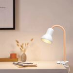 GloboStar® TAVOLO 204-0151 Παιδικό Eπιτραπέζιο Φωτιστικό Μονόφωτο 1 x E14 IP20 Πορτοκαλί & Λευκό – Μ11 x Π9 x Υ35cm