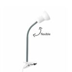 GloboStar® TAVOLO 204-0152 Παιδικό Eπιτραπέζιο Φωτιστικό Μονόφωτο 1 x E14 IP20 Πράσινο & Λευκό – Μ11 x Π9 x Υ35cm