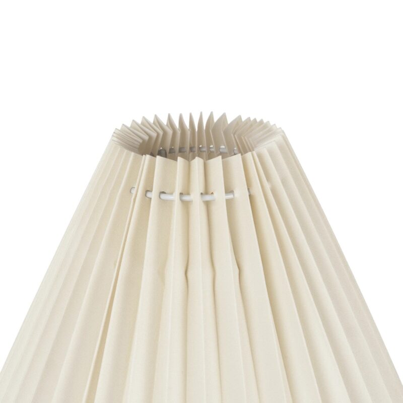 GloboStar® LING 204-0188 Μοντέρνο Φωτιστικό Τοίχου Απλίκα Μονόφωτο 1 x E27 AC 220-240V IP20 Μπεζ & Μαύρο – Μ22 x Π22 x Υ50cm