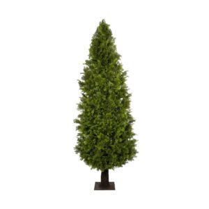 GloboStar® Artificial Garden CYPRESS TREE 21060 Τεχνητό Διακοσμητικό Δέντρο Κυπαρίσσι Μ110 x Π110 x Υ250cm