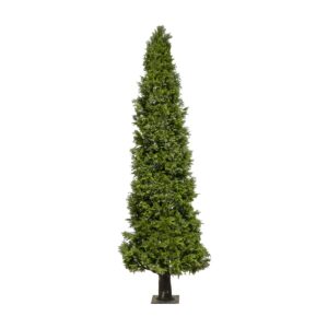 GloboStar® Artificial Garden CYPRESS TREE 21061 Τεχνητό Διακοσμητικό Δέντρο Κυπαρίσσι Μ145 x Π145 x Υ400cm