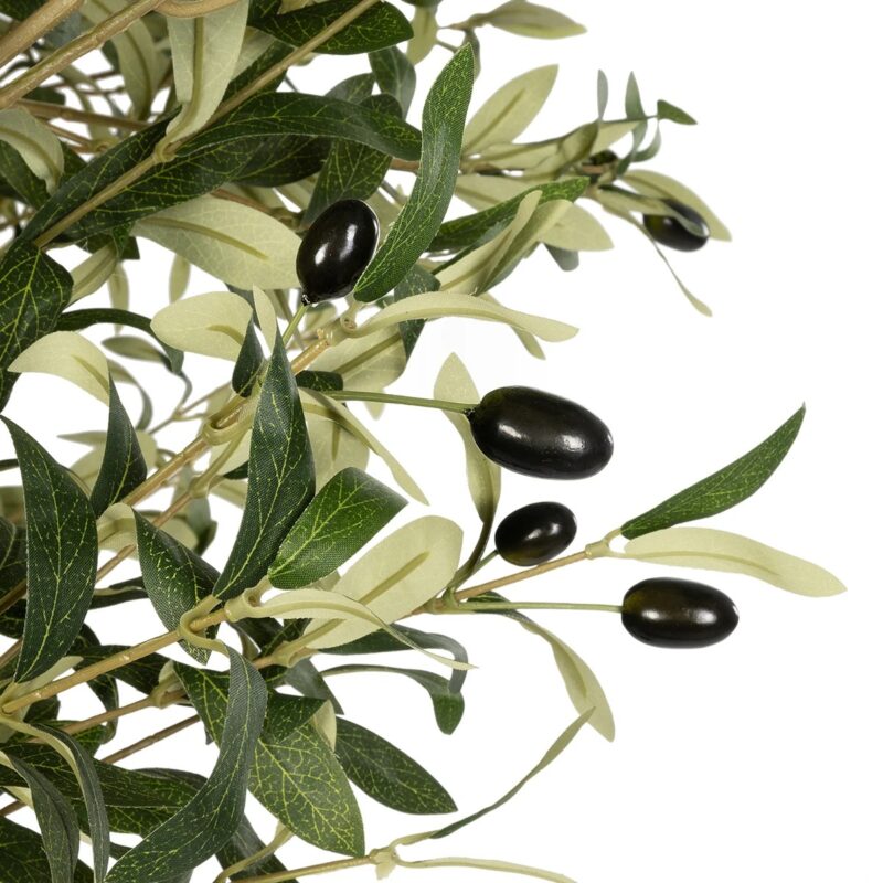 GloboStar® Artificial Garden OLIVE TREE 21112 Τεχνητό Διακοσμητικό Δέντρο Ελιά Υ220cm