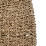 GloboStar® Artificial Garden FRANCISCO 21240 Διακοσμητικό Πλεκτό Καλάθι – Κασπώ Γλάστρα – Flower Pot Μπεζ Μ20 x Π20 x Υ41cm