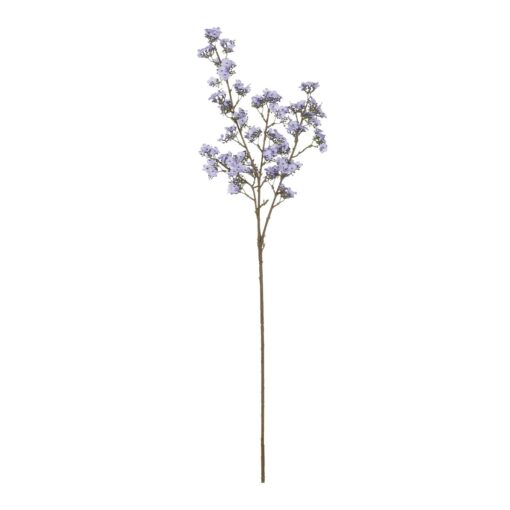 GloboStar® Artificial Garden TAKASAGO CHERRY BLOSSOM 21294 Τεχνητό Διακοσμητικό Κλαδί Λιλά Κερασιάς Μ25 x Π10 x Υ81cm