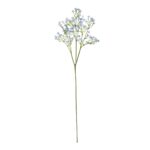 GloboStar® Artificial Garden BLUE BRANCH BABY BREATH 21296 Τεχνητό Διακοσμητικό Κλαδί Μπλέ Γυψοφίλης Y53cm