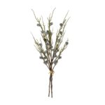 GloboStar® Artificial Garden GREEN EUCALYPTUS FRUIT BOUQET 21431 Tεχνητό Διακοσμητικό Μπουκέτο Ευκάληπτος Πράσινο Y62cm