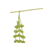 GloboStar® Artificial Garden GREEN AMARANTHUS FRUIT BRANCH 21453Τεχνητό Διακοσμητικό Κλαδί Πράσινος Αμάρανθος Y60cm