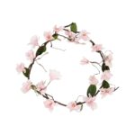 GloboStar® Artificial Garden MAGNOLIA FLOWER VINE 21469 Τεχνητό Διακοσμητικό Κλαδί Μανόλιας Y180cm