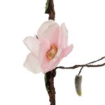 GloboStar® Artificial Garden MAGNOLIA FLOWER VINE 21469 Τεχνητό Διακοσμητικό Κλαδί Μανόλιας Y180cm