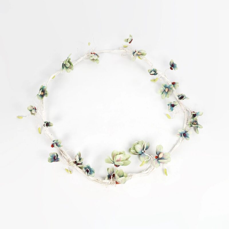 GloboStar® Artificial Garden MANGOLIA FLOWER VINE 21470 Τεχνητό Διακοσμητικό Κλαδί Μανόλιας  Y300cm