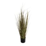 GloboStar® Artificial Garden ZEBRA GRASS 21482 Τεχνητό Διακοσμητικό Φυτό Ζέμπρα  Υ85cm