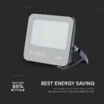 LED Προβολέας 50W Αδιάβροχος IP66 V-TAC Cree Chip 6yrs Wty Μαύρος 110° 6750lm 4000K Φυσικό  – 232166