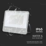 LED Προβολέας 200W Αδιάβροχος IP66 V-TAC Cree Chip 6yrs Wty Μαύρος 115° 27000lm 6500K Ψυχρό  – 232216