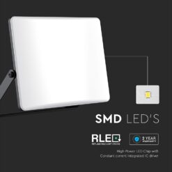 30W LED Προβολέας με Οπάλ Κάλυμμα Μαύρος V-TAC IP65 CCT 3000lm – 23769