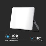 30W LED Προβολέας με Οπάλ Κάλυμμα Μαύρος V-TAC IP65 CCT 3000lm – 23769