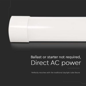 LED Πρισματικό Γραμμικό Φωτιστικό 120cm 40W V-TAC 4300lm Θερμό Λευκό 3000K – 23788