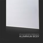 LED Πάνελ Τετράγωνο Χωνευτό 60X60cm 40W V-TAC 4800lm Ψυχρό Λευκό 6500K Philips Driver – 23823