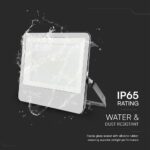 LED Προβολέας 300W Αδιάβροχος IP66 V-TAC Cree Chip 6yrs Wty Μαύρος 115° 40500lm 4000K Φυσικό  – 238256